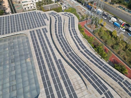 Lichtgewicht Zonne-energiepaneel Zonne-modules BIPV Elektrocel Topcon Hjt-modules 580W Flexibel halfzacht zonne-materiaal