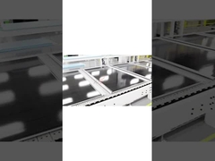 Zwarte BIPV-zonnepanelen van plat staal met 48,65 V open circuitspanning 530 W maximaal vermogen