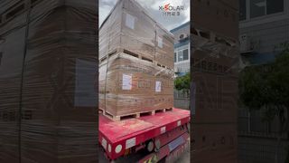 Elke doos is een belofte! Volledig verzendproces van flexibele PV vastgelegd op registratie.